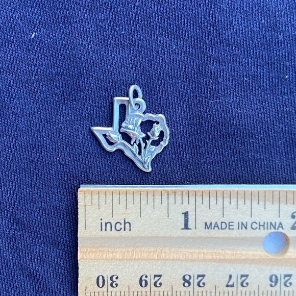 James Avery Silver Texas Charm, Unused. - Picture 2 of 6
